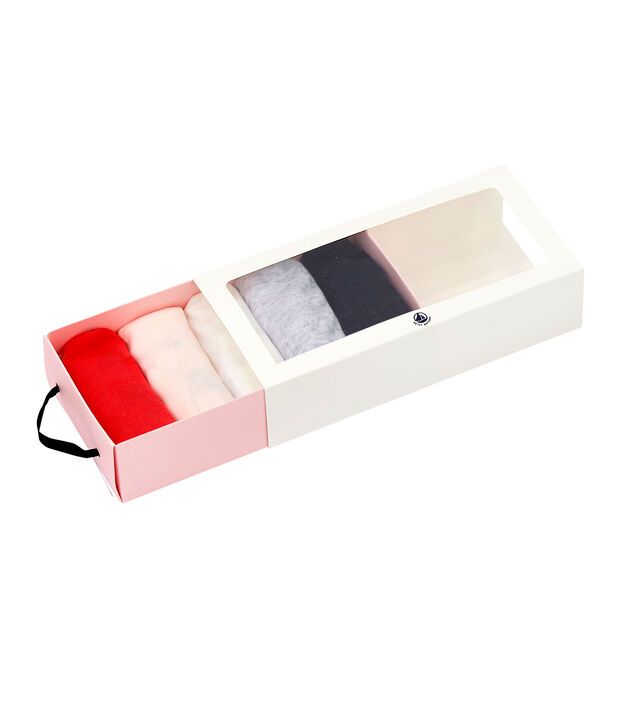 Set van 5 damesslipjes wit