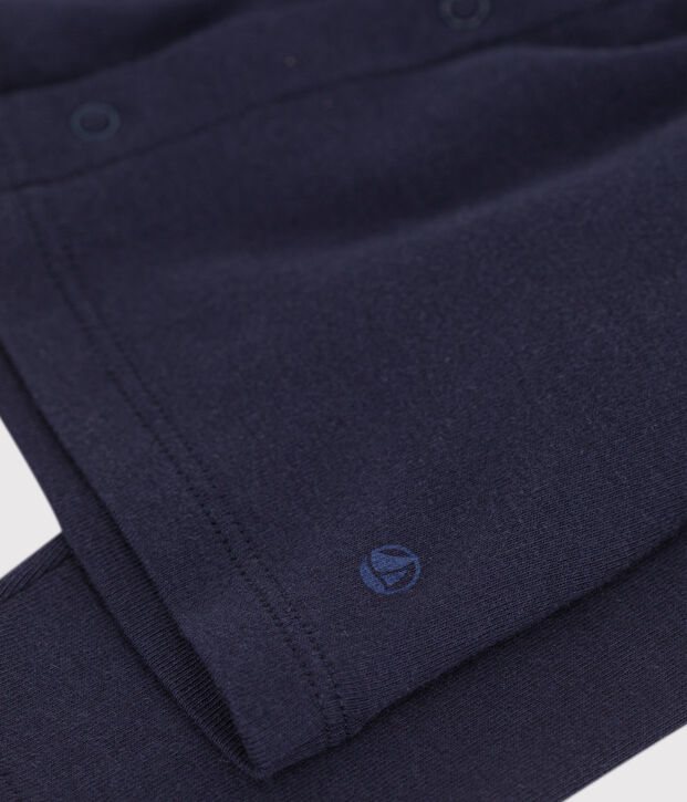 Cardigan en coton b&eacute;b&eacute; bleu
