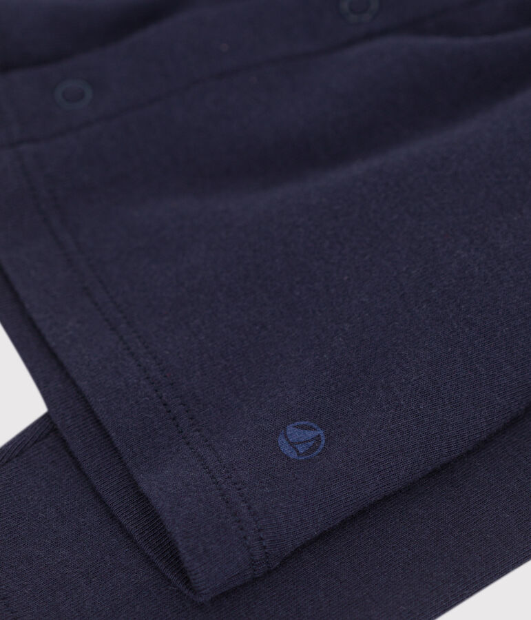 Katoenen babycardigan blauw SMOKING