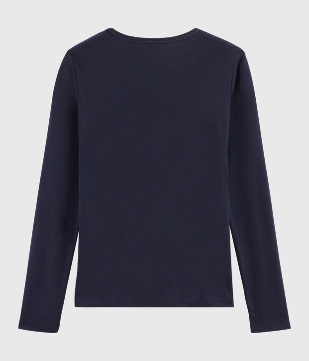 Iconisch katoenen Dames T-shirt met V-hals SMOKING