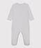 Pyjama bébé milleraies en coton PIGEON/ MARSHMALLOW