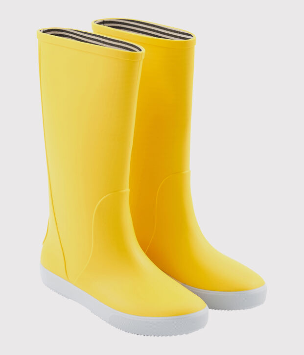 Bottes de pluie Femme jaune