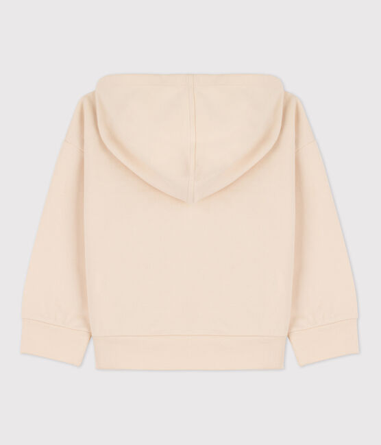 Sweatshirt à capuche enfant fille / garçon écru AVALANCHE