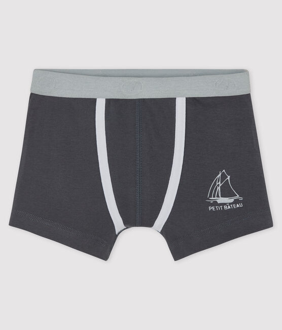 Boxer petit garçon gris MAKI