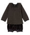 Set van 2 items babymeisje zwart NOIR/wit MULTICO