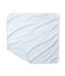 Drap bébé rayé milleraies bleu FRAICHEUR/blanc ECUME