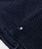 Jupe en bouclette velours enfant fille bleu SMOKING