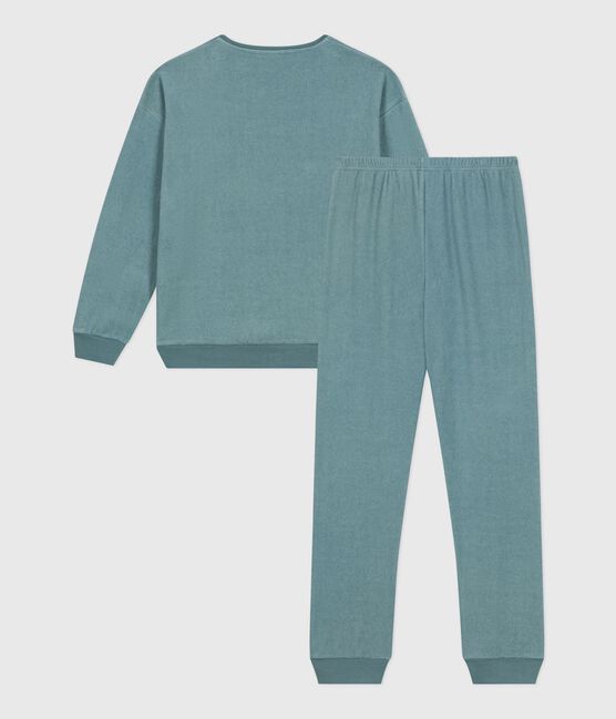 Pyjama femme en coton éponge uni GOBELIN