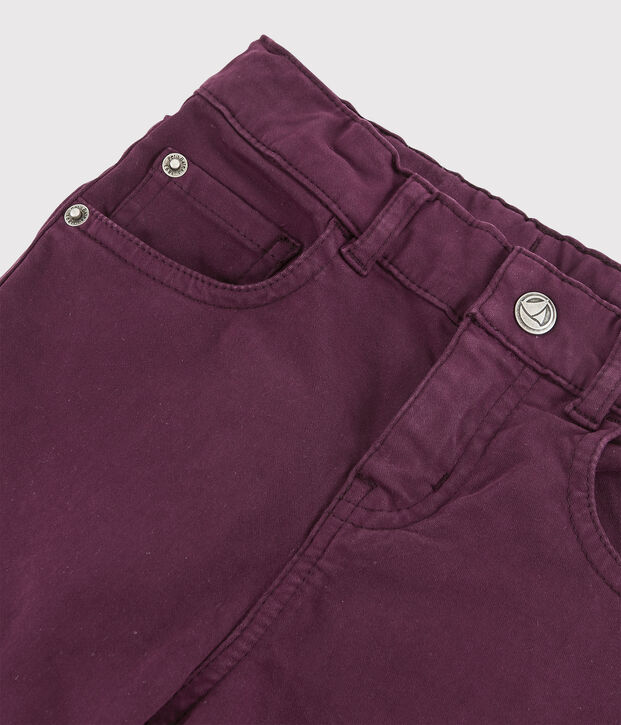Jongensbroek kinderen purper