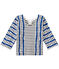 Marinekimono wit MARSHMALLOW/blauw SMOKING