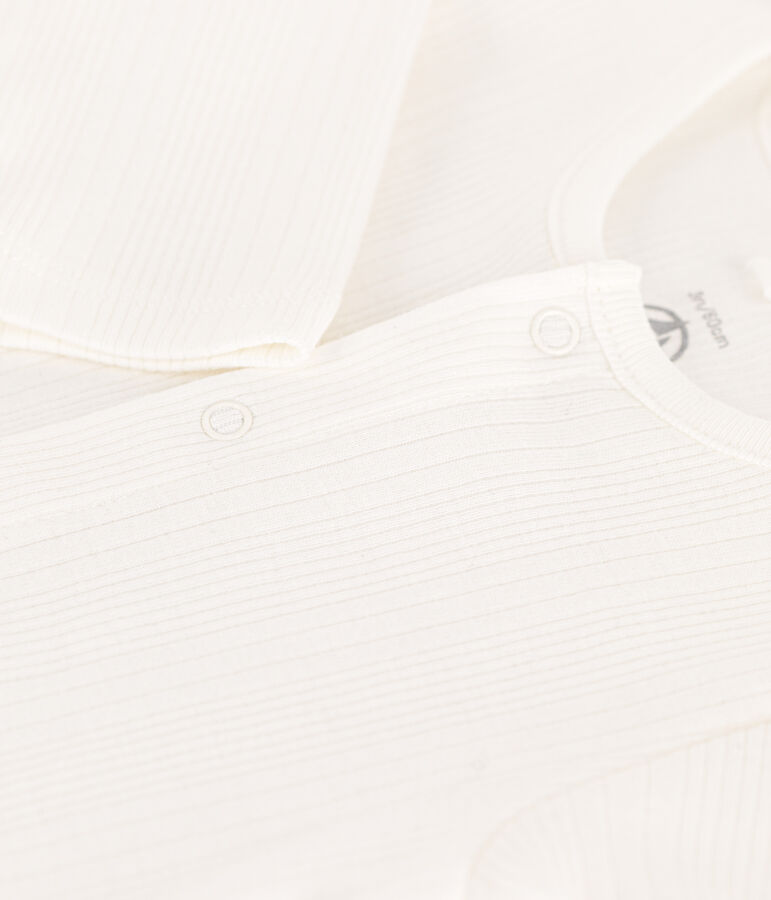 Dors-bien c&ocirc;te d&eacute;saiguill&eacute;e en coton blanc