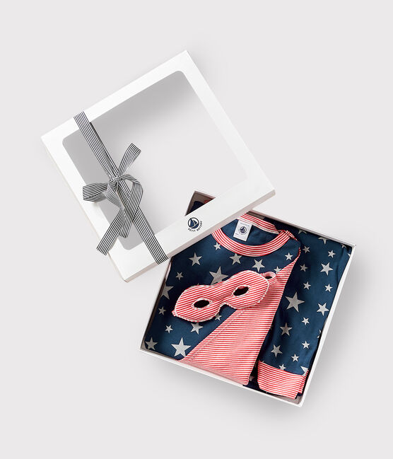 Geschenkverpakking met glow-in-the-dark verkleedpyjama van katoen voor kinderen variante 1