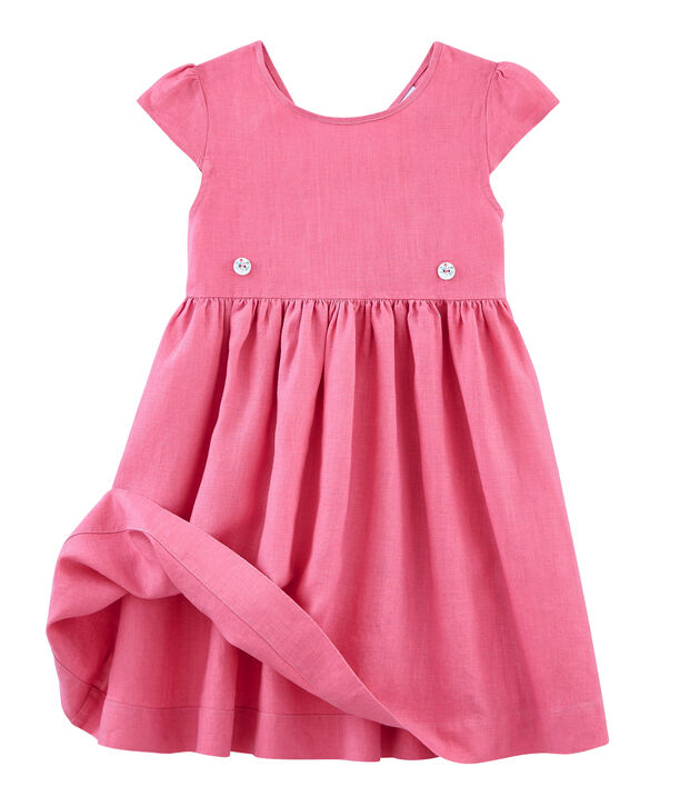 Robe enfant fille rose