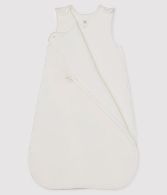 Gigoteuse bébé en velours blanc MARSHMALLOW