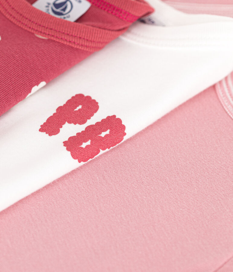 Set van 3 katoenen body's met lange mouwen voor baby's variante 3