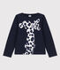 Tee-shirt manches longues en jersey enfant fille