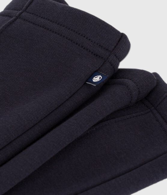 Fleece leggingbroek voor kinderen blauw SMOKING