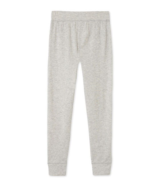 Caleçon femme en tubique extrafin chiné gris BELUGA CHINE