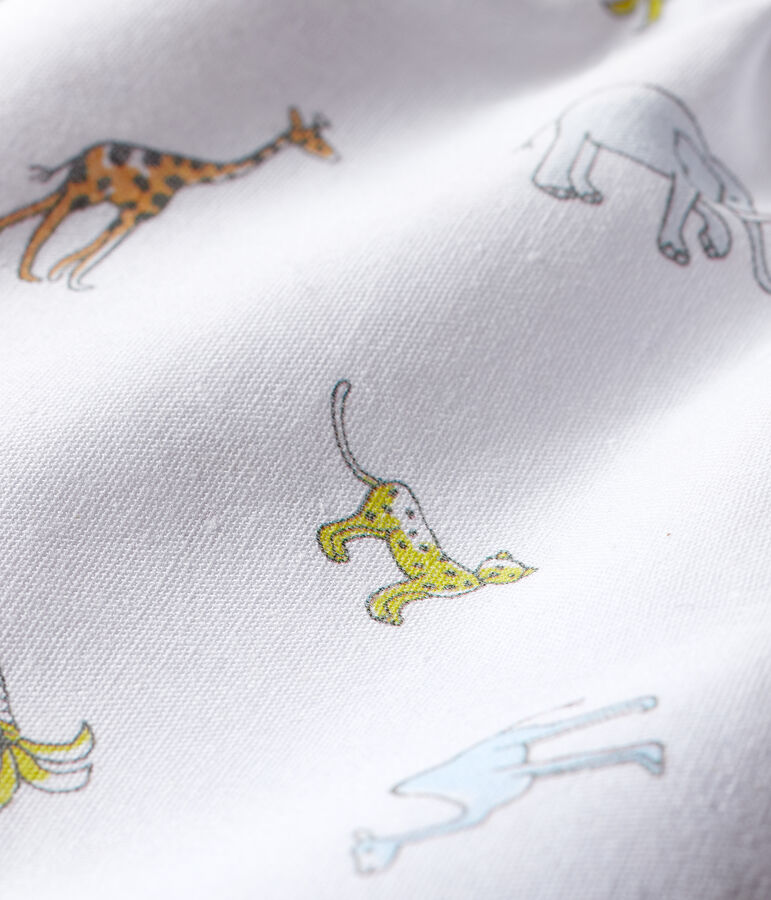 Pochon imprim&eacute; animaux bleu