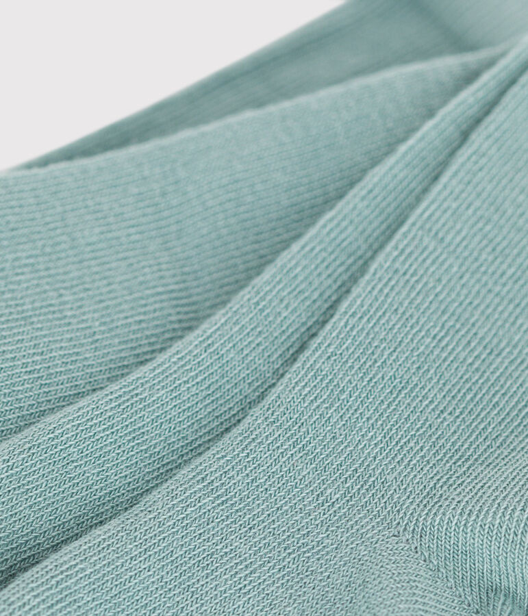 Effen katoenen broekkousen voor baby's groen