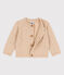 Babycardigan in tricot van wol  ecru AVALANCHE