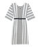 Robe kimono pour femme blanc MARSHMALLOW/bleu SMOKING