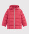 Doudoune enfant Fille rose POPPY