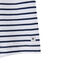 Short garçon rayé blanc ECUME/bleu MEDIEVAL