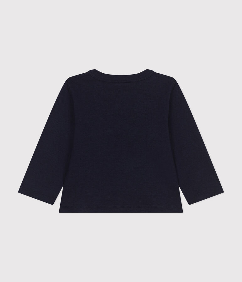 Cardigan en coton b&eacute;b&eacute; bleu