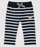 Marinière broek babyjongen blauw SMOKING/wit MARSHMALLOW