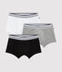 Lot de 3 boxers homme