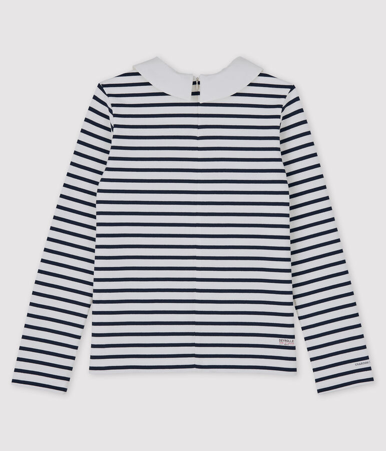 Marini&egrave;re Dames Petit Bateau x Deyrolle wit MARSHMALLOW/blauw SMOKING