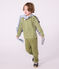Marinière enfant en coton vert CEDAR/ MILK
