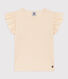 Katoenen T-shirt met korte mouwen voor meisjes