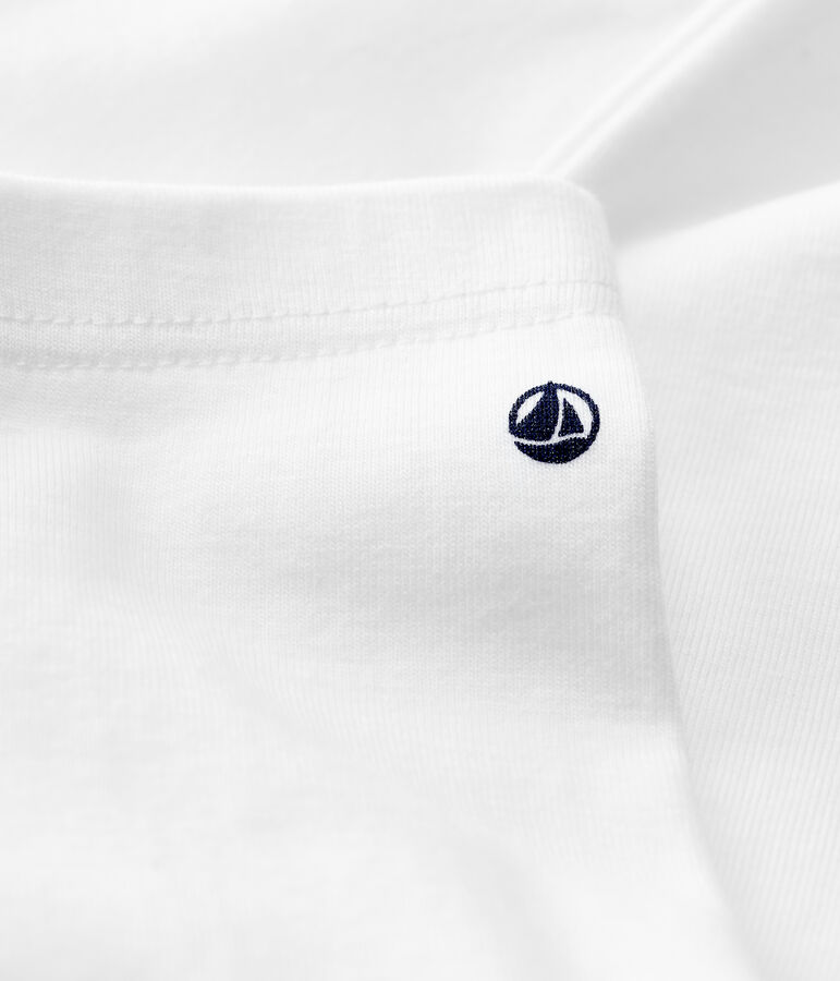 Katoenen legging voor baby's wit