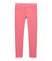 Pantalon fille en jean de couleur rose PETAL