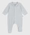 Pyjama bébé en velours à col uni CO2