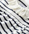 Blouse met lange mouwen babymeisje wit MARSHMALLOW/blauw SMOKING