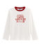 Tee-shirt enfant garcon blanc MARSHMALLOW