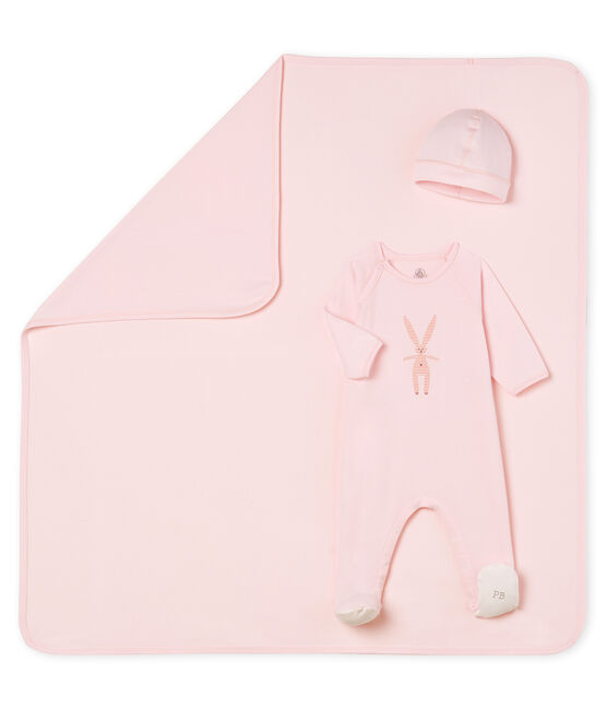 Coffret cadeau 3 pièces bébé mixte VARIANTE 1 CN