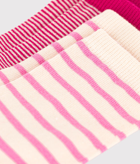 2 paires de chaussettes en coton rayures enfant variante 2