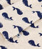 Katoenen pyjama met walvisprint voor kinderen beige MONTELIMAR/blauw MEDIEVAL