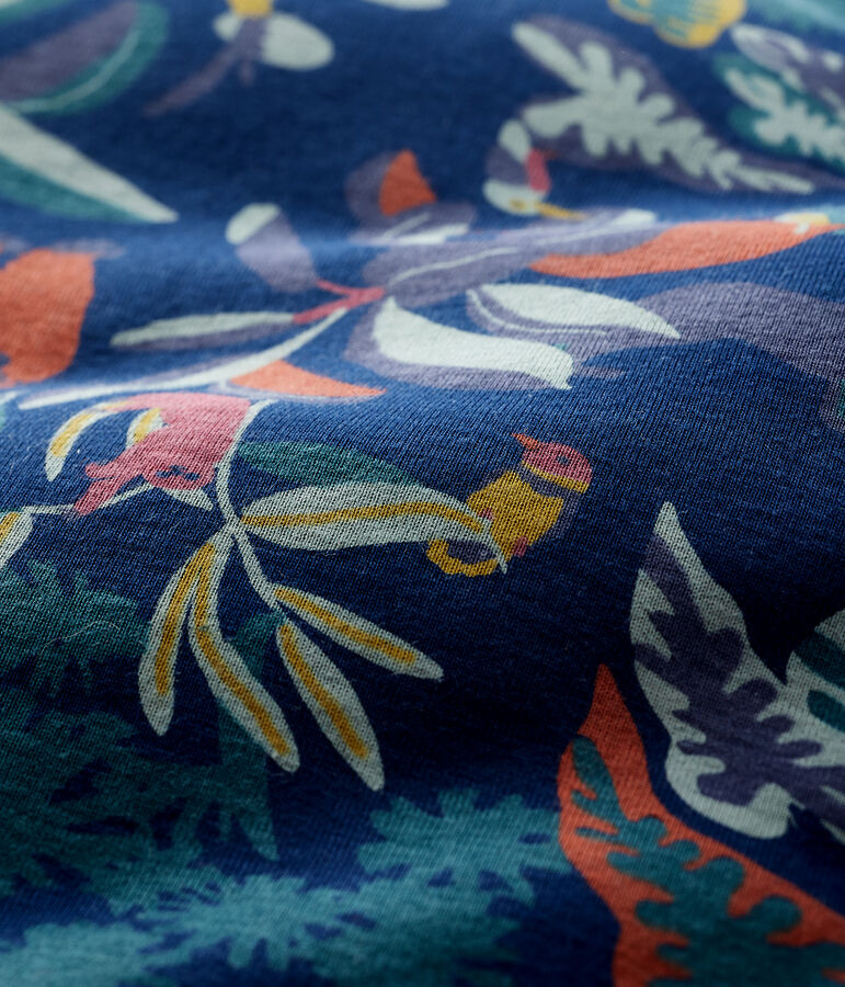 Meeneembare trappelzak voor baby blauw MEDIEVAL/wit MULTICO