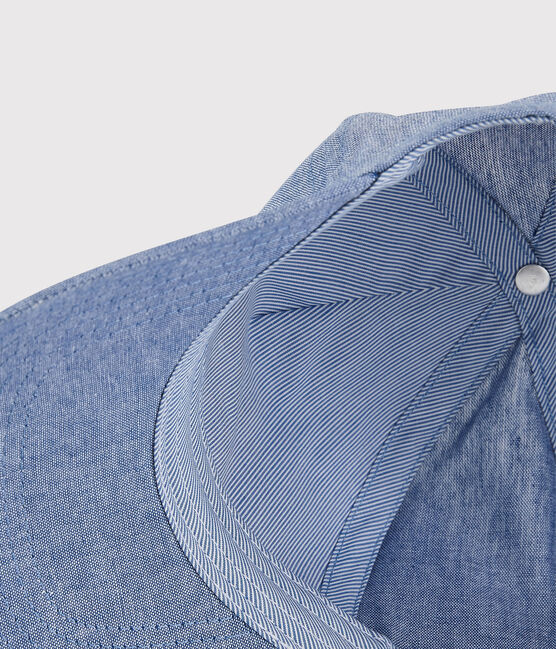 Casquette en chambray enfant garçon bleu DENIM TRES CLAIR NÂ°5