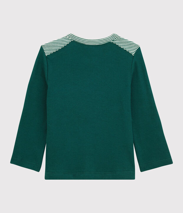 Katoenen T-shirt baby. groen