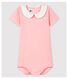 Body col claudine en coton bébé fille