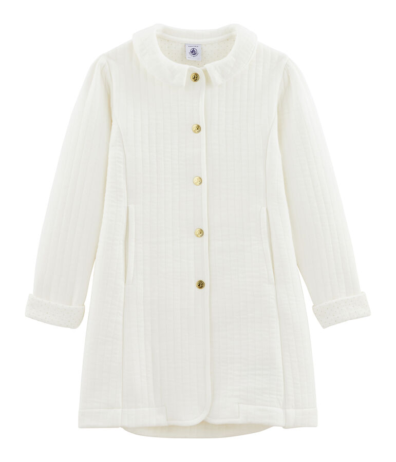 Manteau enfant fille blanc