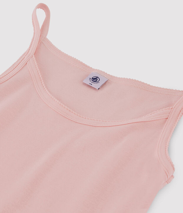 Damesjurk met bretels roze