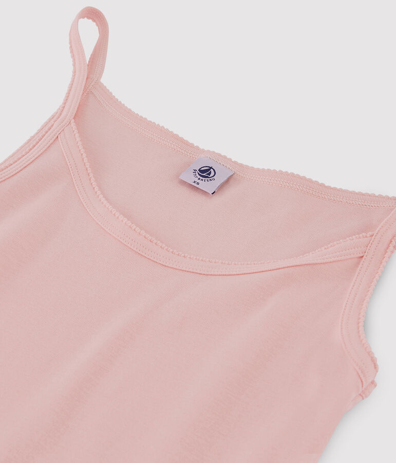 Damesjurk met bretels roze