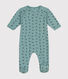 Pyjama imprimé en molleton bébé